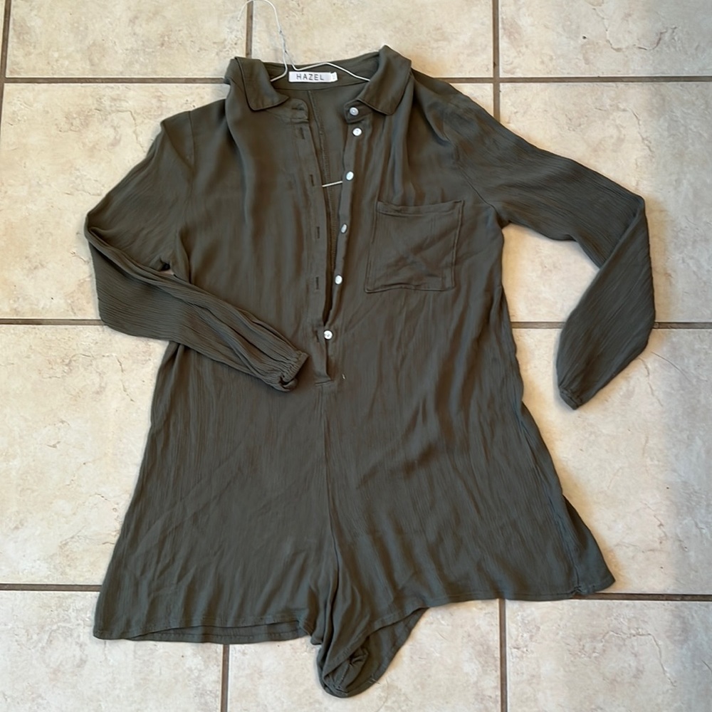 Button Down Romper - image 1
